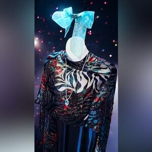 Johnny Was Vibrant Multicolor Shawl